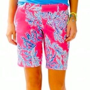 Lilly Pulitzer Sky Blue Heaven Chipper Shorts Size 4